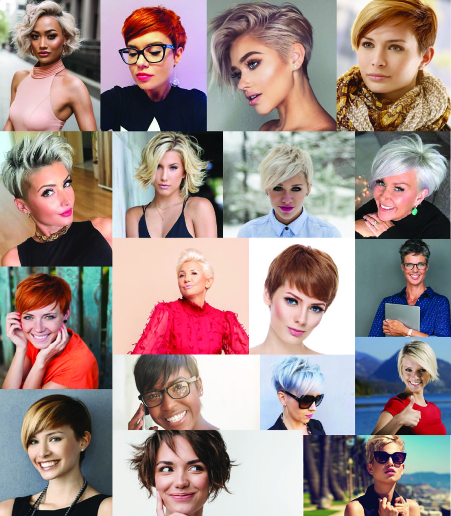 Ladies trendy hair colors and hairstyle