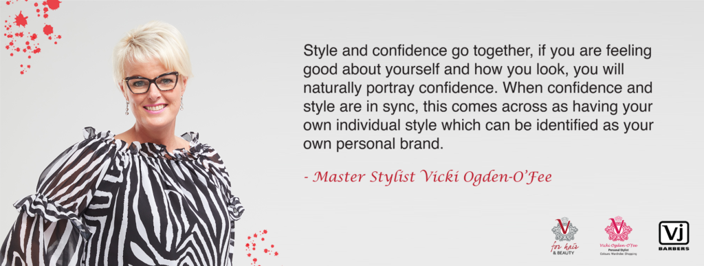 Vicki quote for new year style and confidence go together