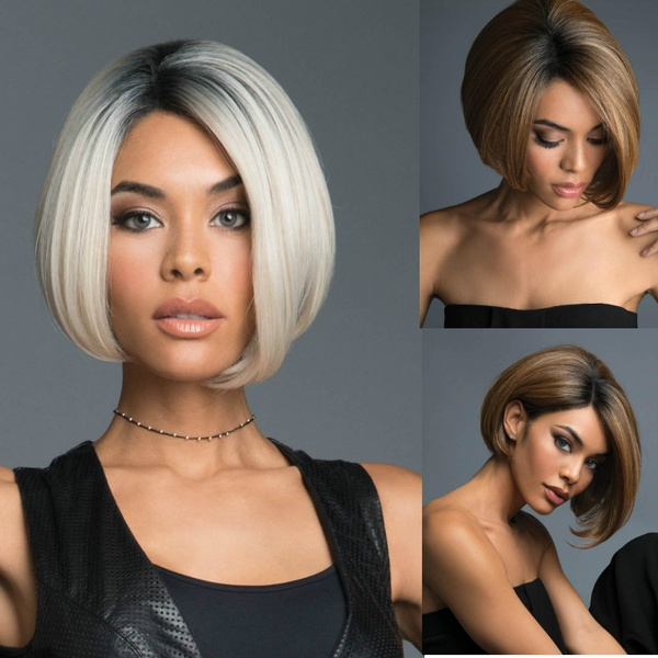 Coloured Hair Style and Trend Short Haircut