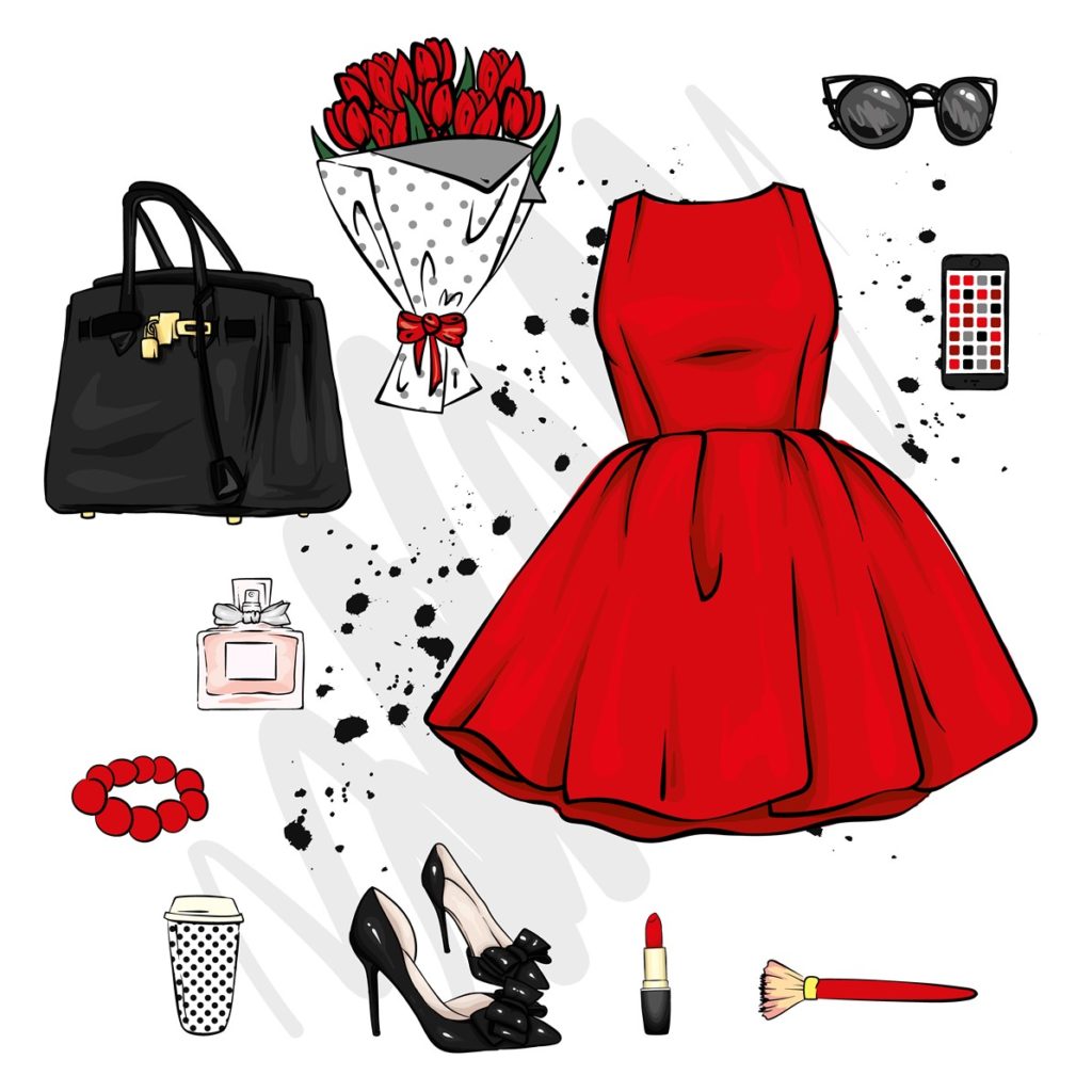 V for Hair and Beauty Summer Fashion Accessories
