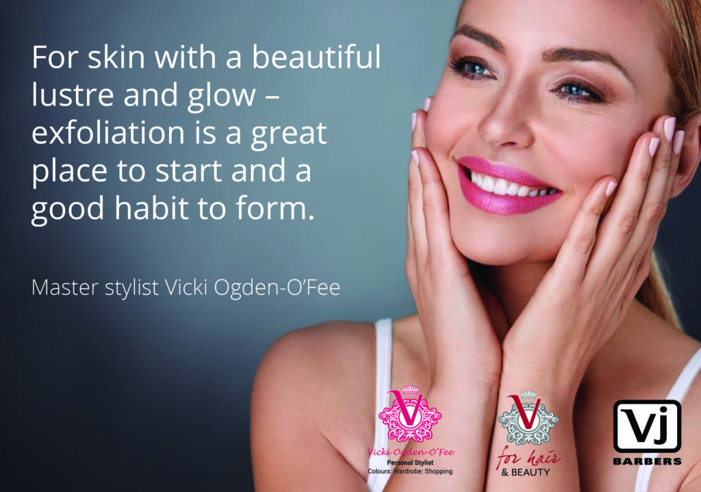 Beautiful skin through exfoliation