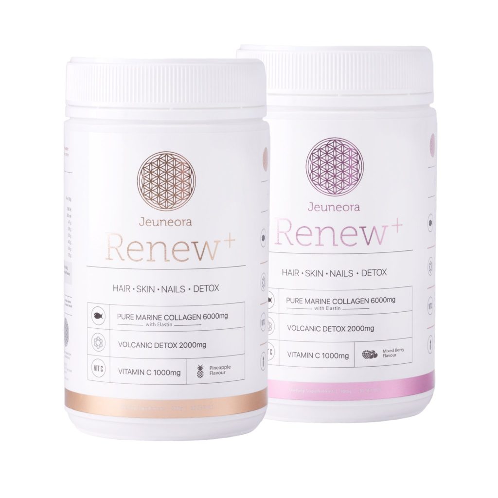 Jeunera renew hair skin nails detox V for hair and beauty