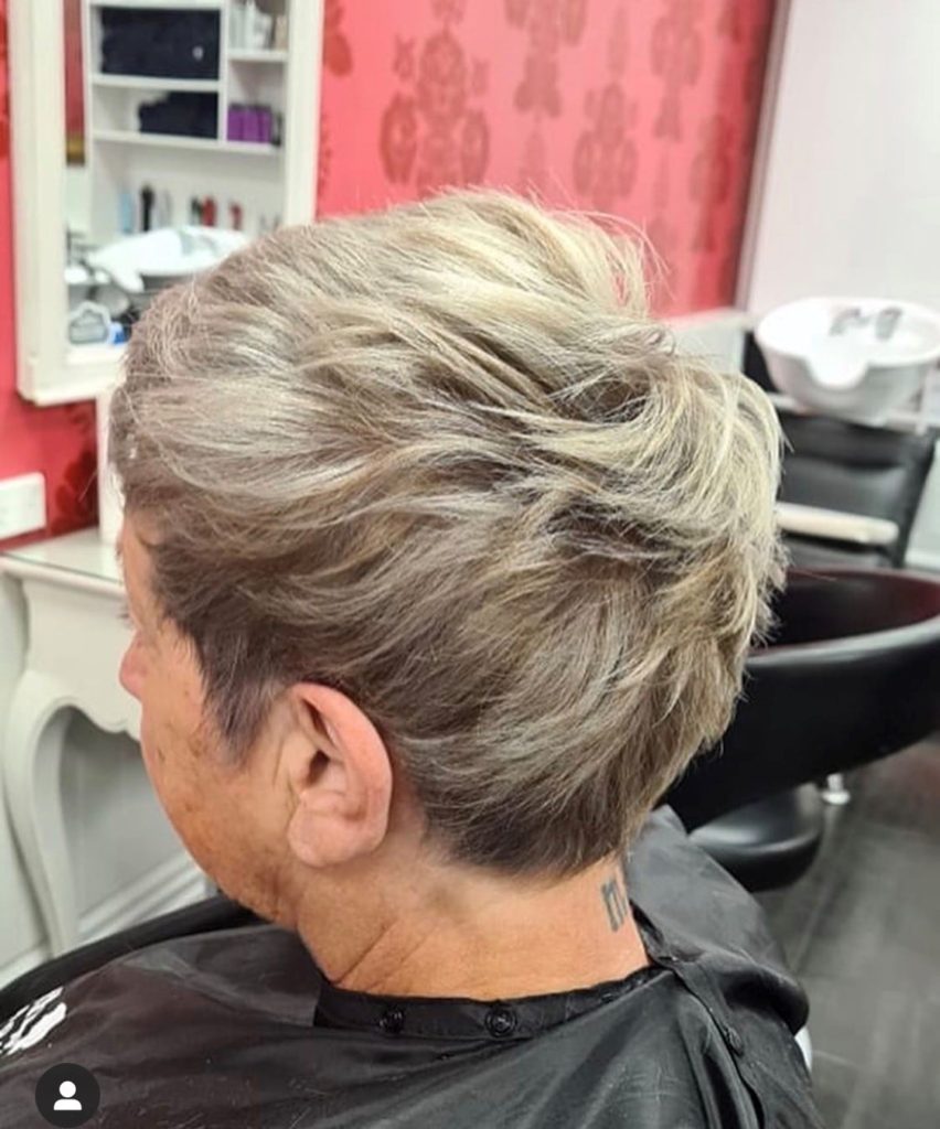 going grey gracefully