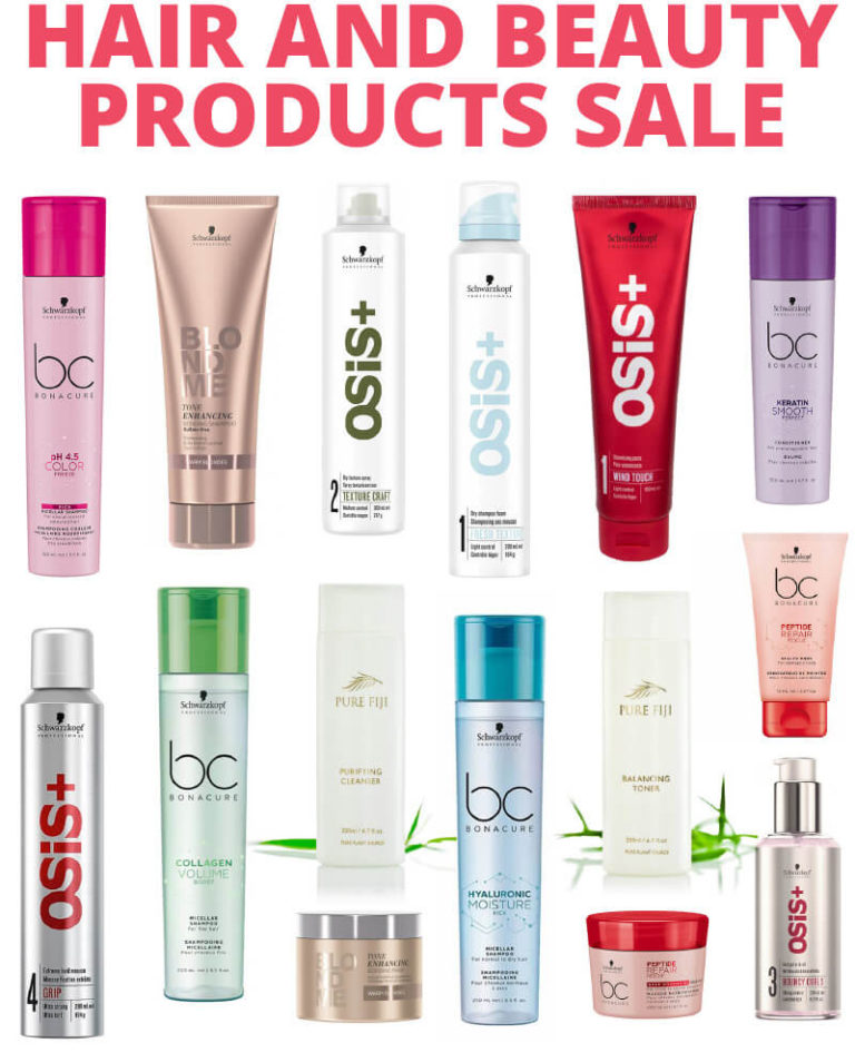 Hair and beauty sale