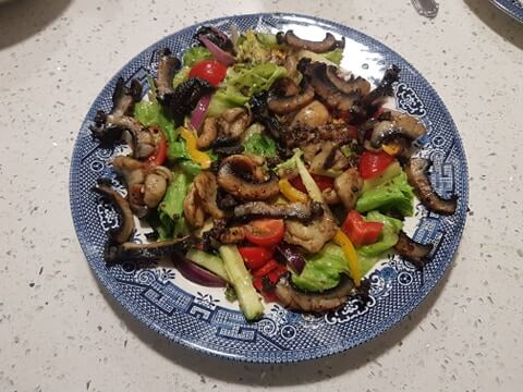 Daniel paua home made dish