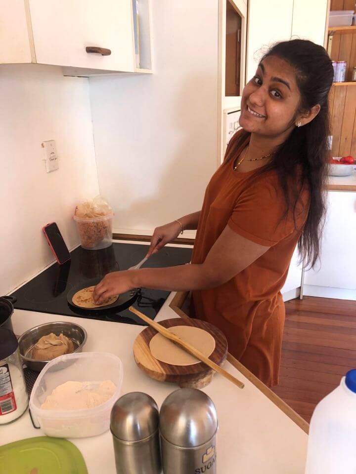Ankita cooking