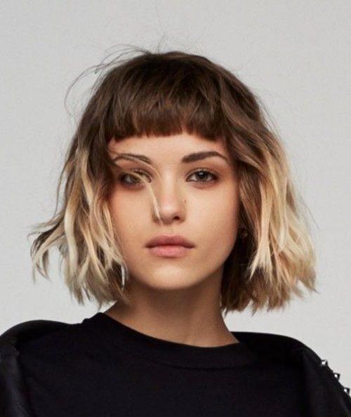 Hair Trends 2020 bangs and bob