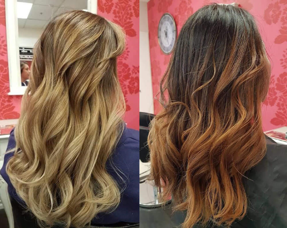 Balayage and Ombre - V for Hair and Beauty, Merivale