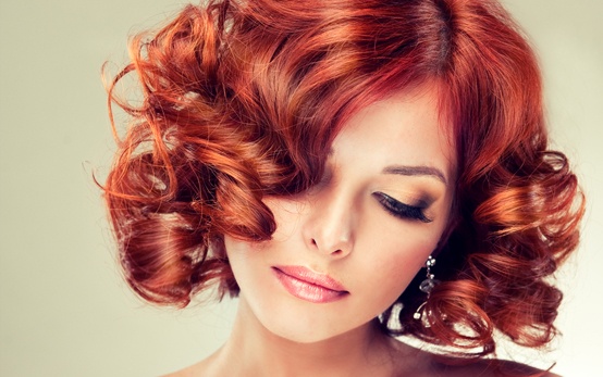 curly red hair V for hair and beauty merivale, christchurch