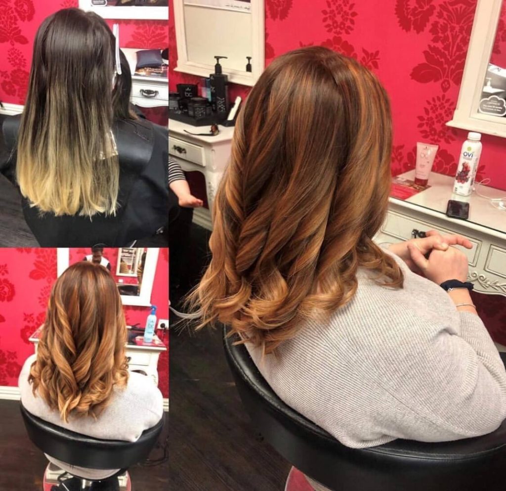 V for Hair and Beauty - Kumars client