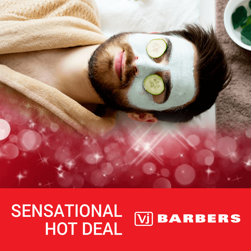 Men's Grooming Facial Treatment Package - VJ Barbers