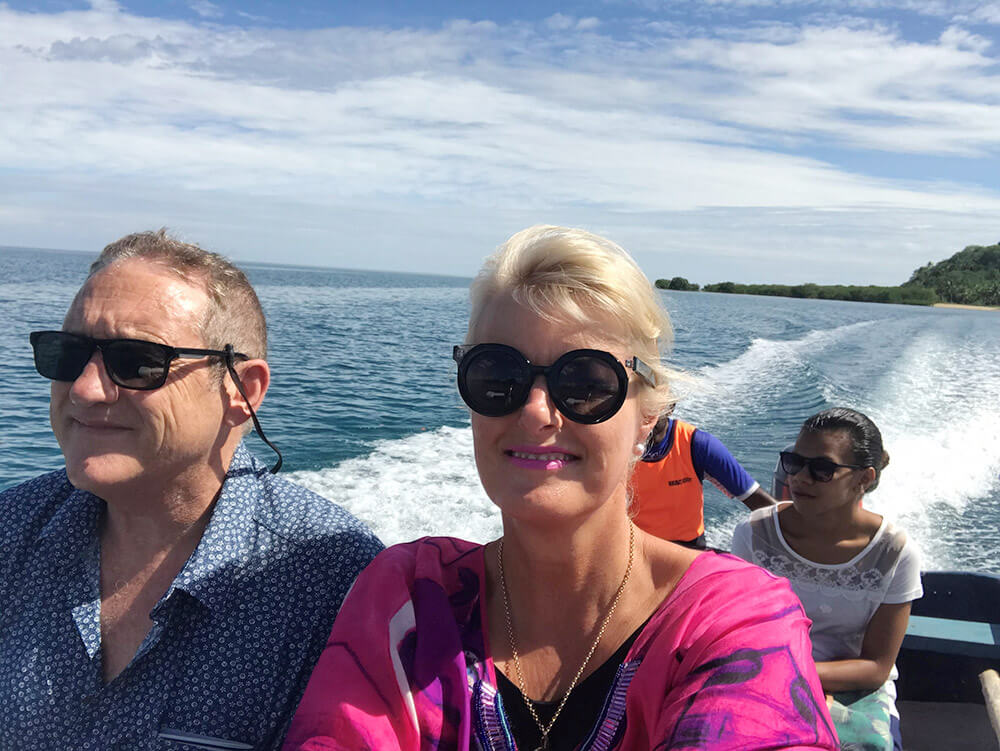 Vicki - V for Hair goes on holiday in Fiji
