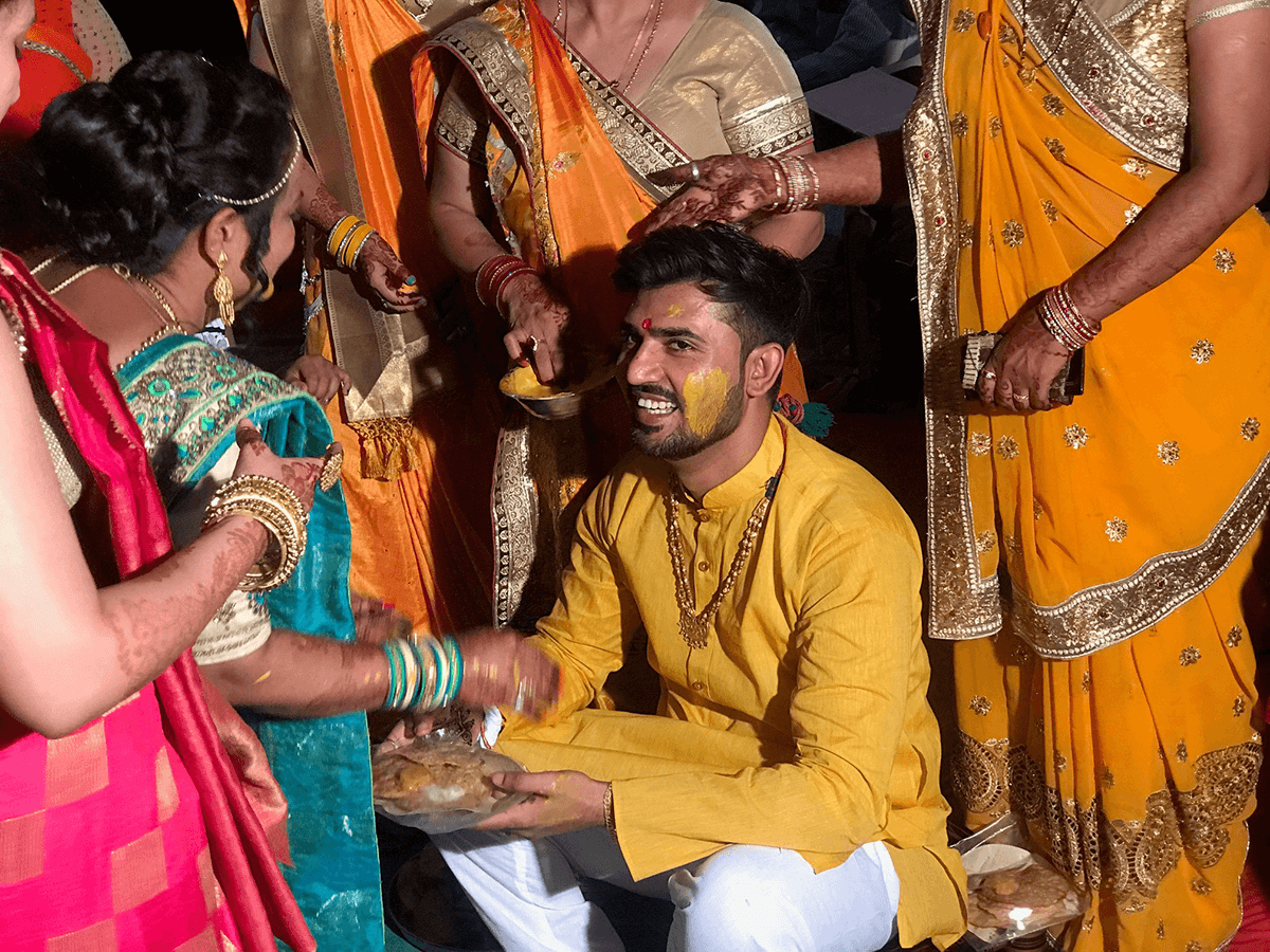 V for Hair and Beauty - Gokuls Wedding Ceremony