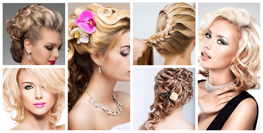 Hair up styling for special occasion