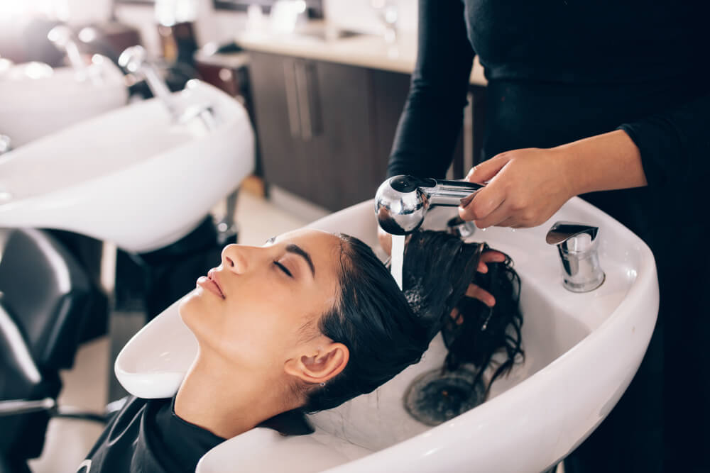 Keratin Smoothing - washing hair