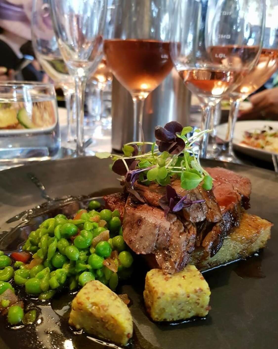 Melbourne Cup - Delicious food at Fiddlesticks.