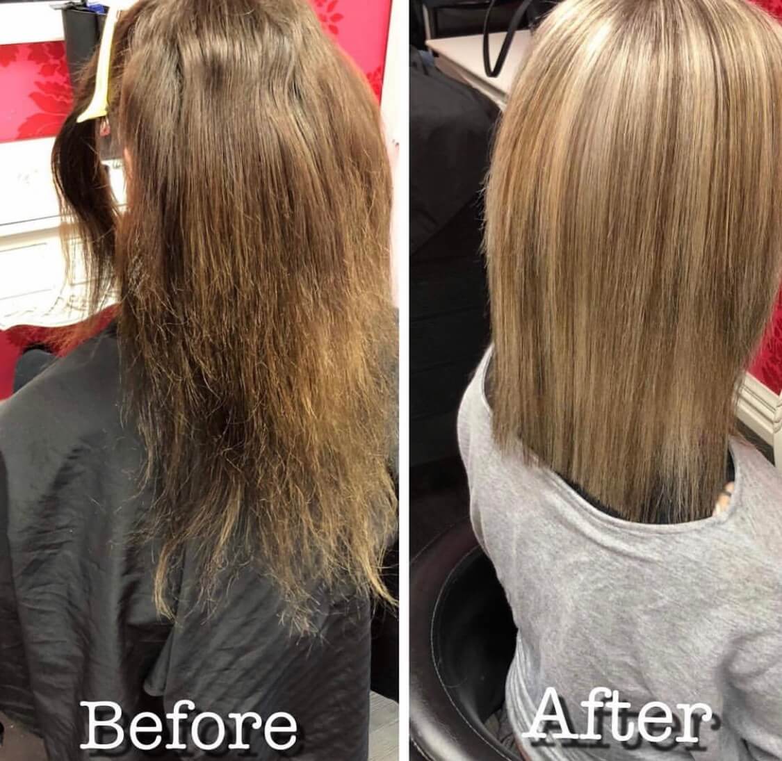 Sometimes a great haircut is a must to showcase your beautiful colour, Hair by Executive stylist Daniel.