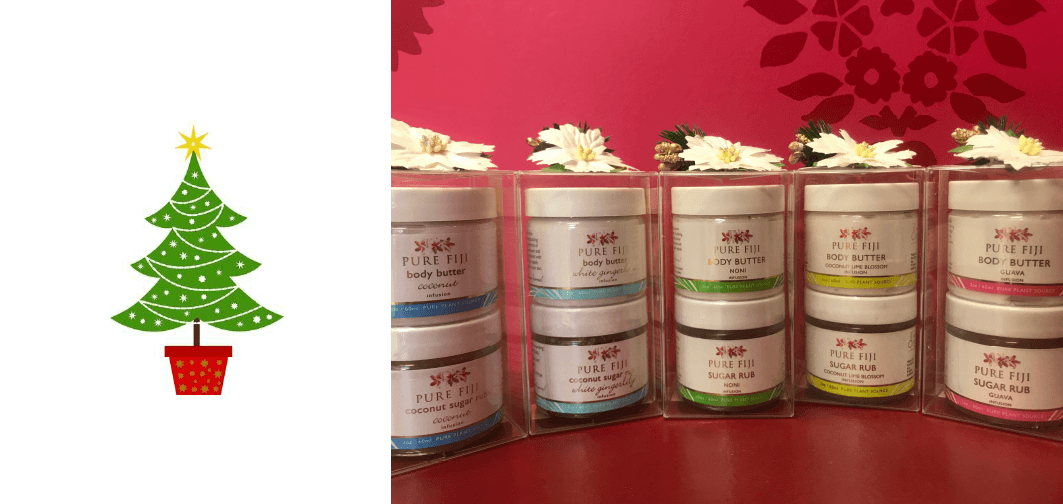 Pure Fiji Christmas Mini Butter and Sugar collection
