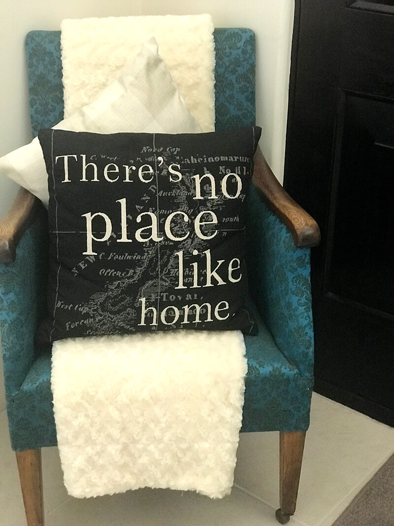 1950s chair reupholstered