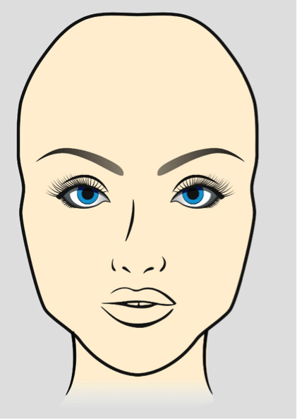 Heart face shape