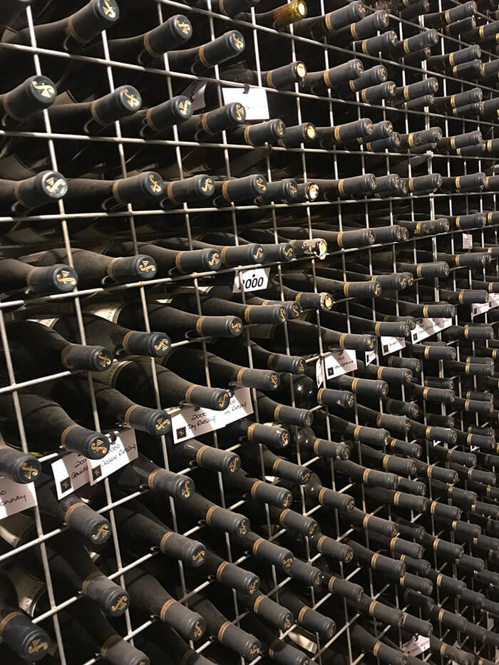 Last or the wines bottles in NZ that were done with corks, 2000.