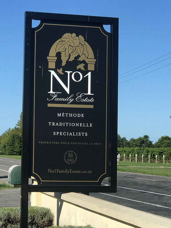 No 1 Family Estate winey for bubbles.