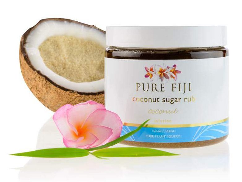 Pure Fiji Coconut sugar rub.