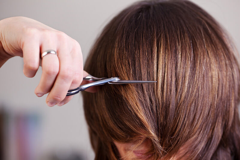 What face shape can pull off Fringes?
