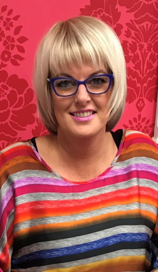 Vicki after Keratin Treatment