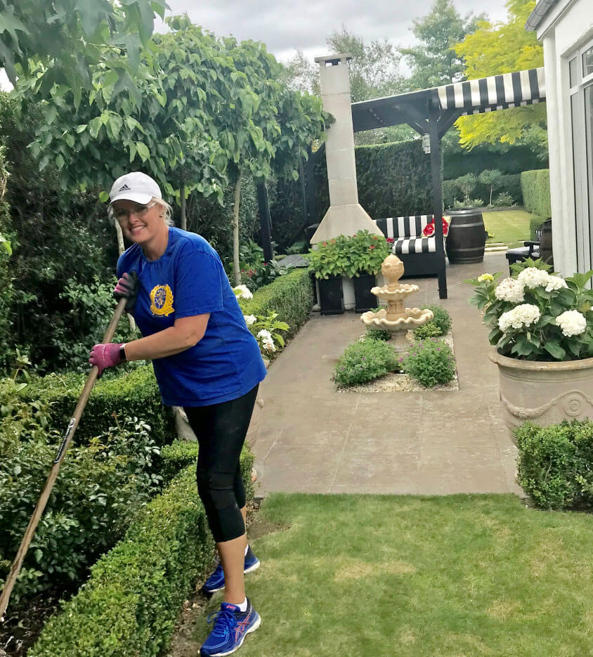 Vicki Gardening