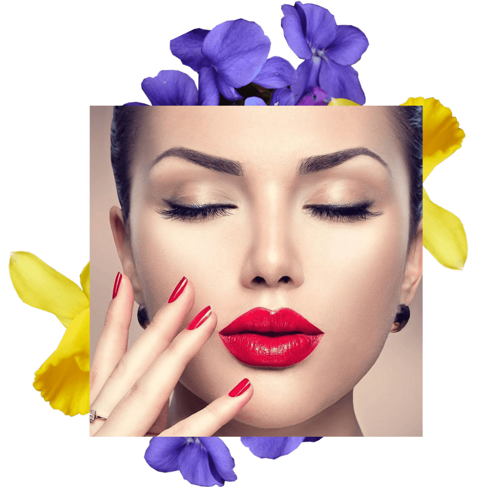 V for hair and beauty treatment
