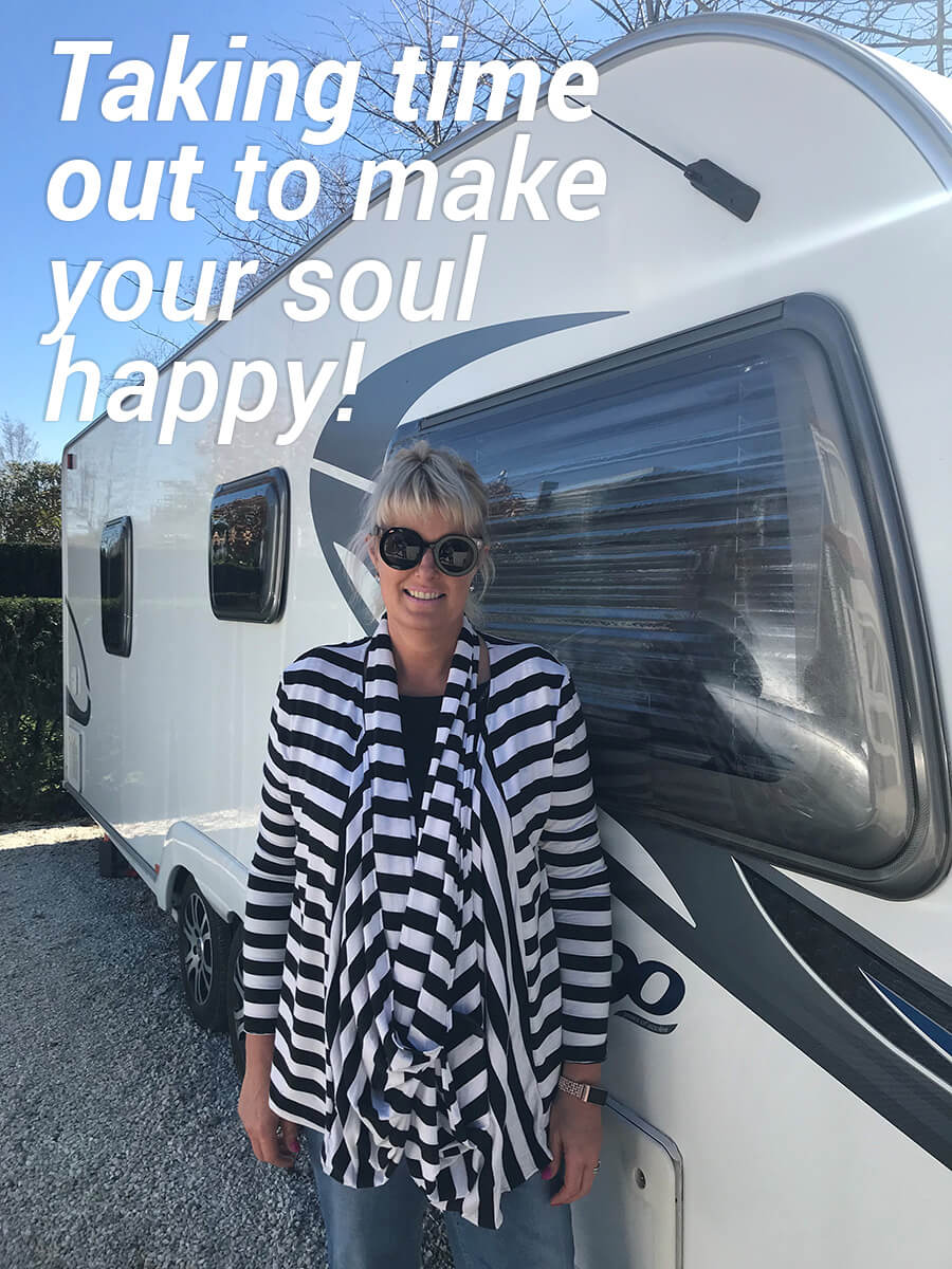 Taking time out to make your soul happy