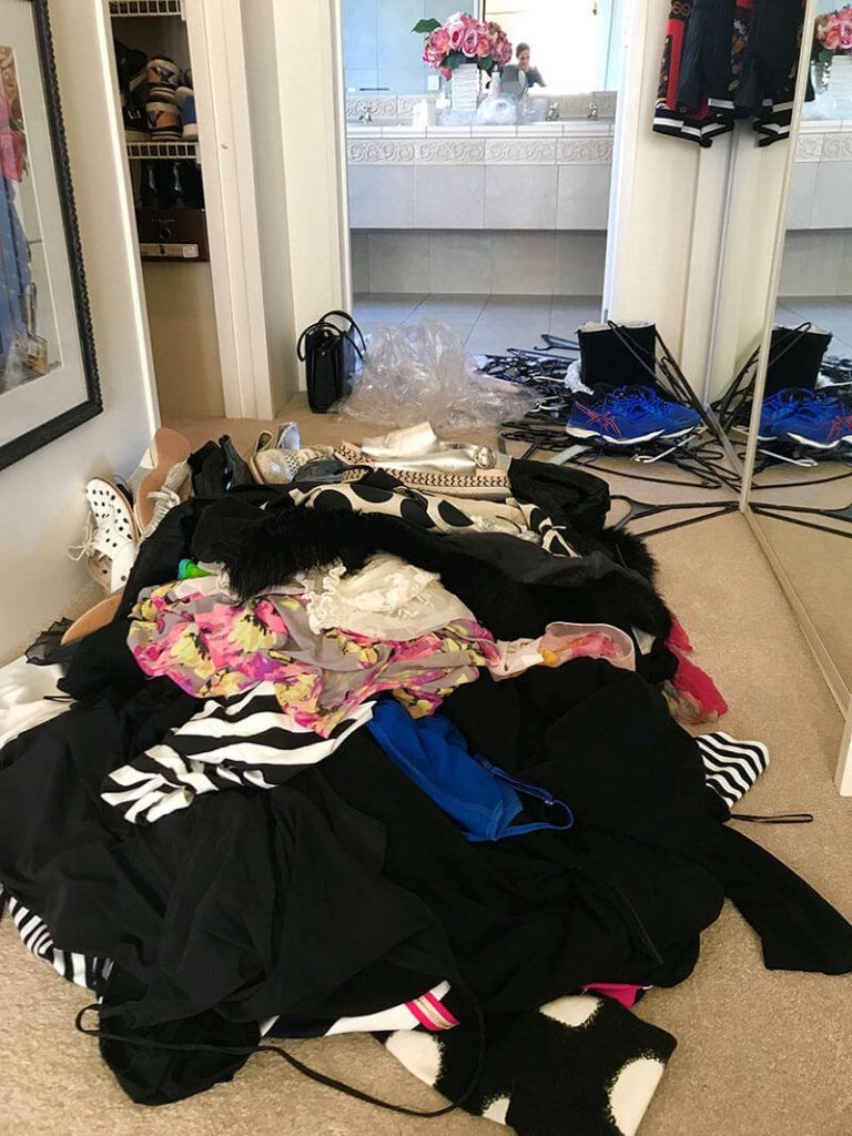 Wardrobe clean out