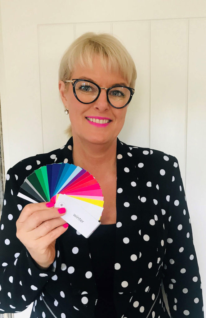 Vicki picking your colors - Personal Fashion Stylist Christchurch
