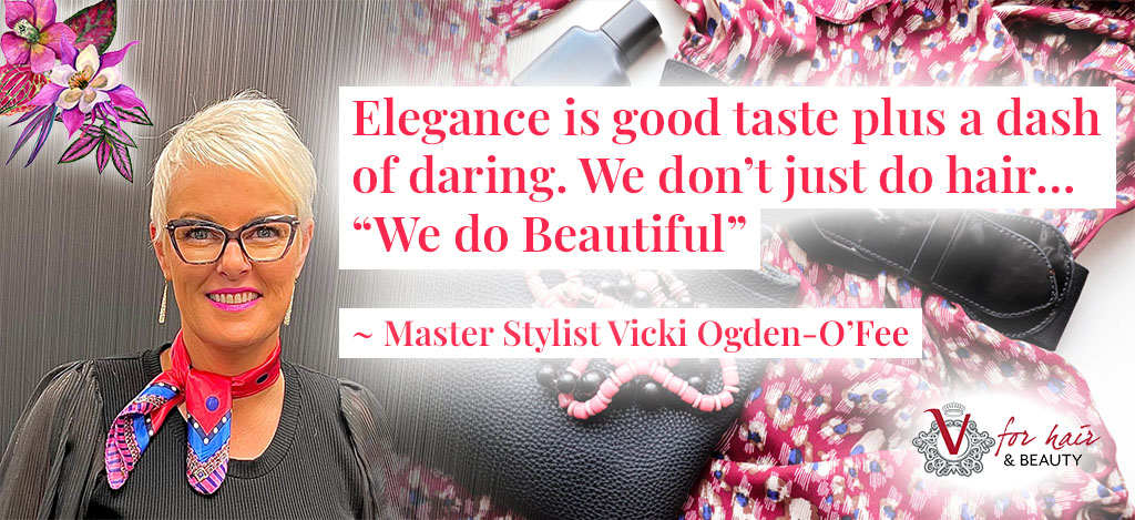 Vicki quote elegance is good taste plus a dash of daring