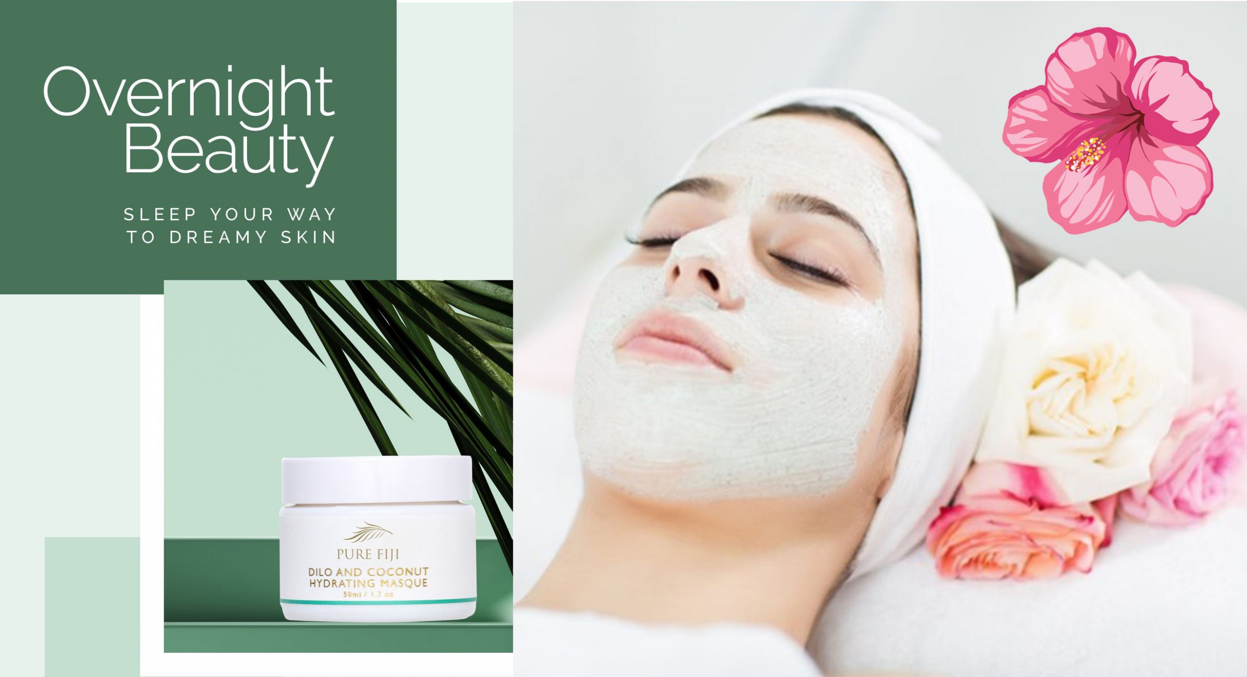 Over night beauty face masque