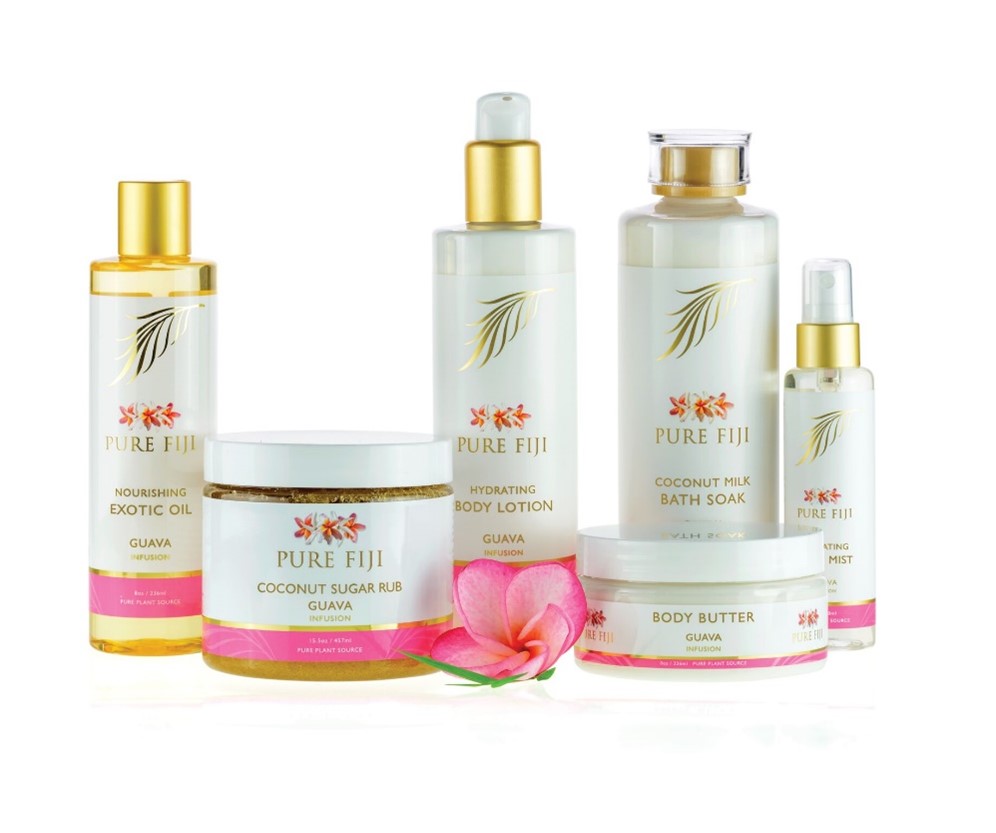 Pure Fiji range for body pampering