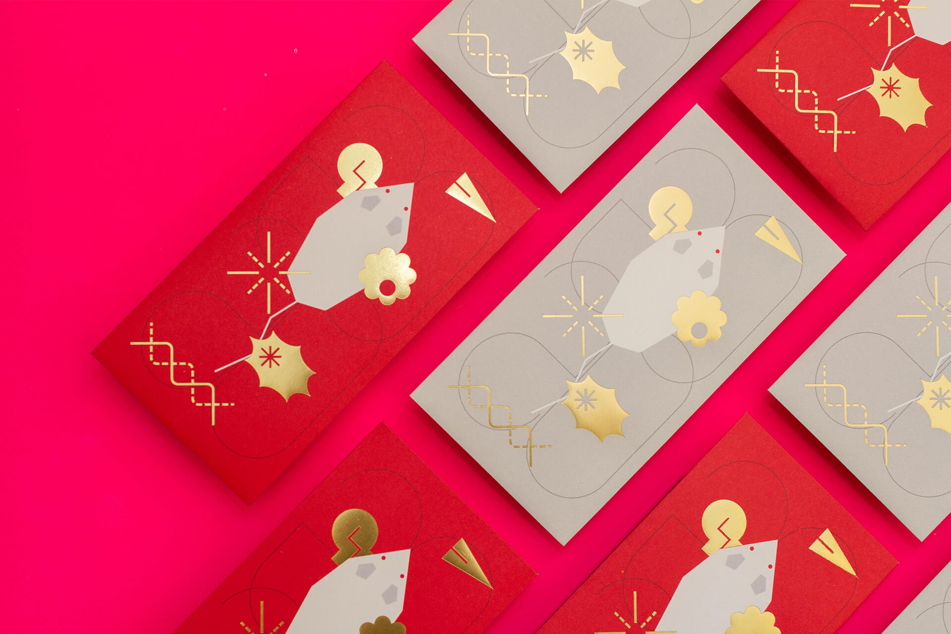 Year of the Rat 2020 Red Packets Design