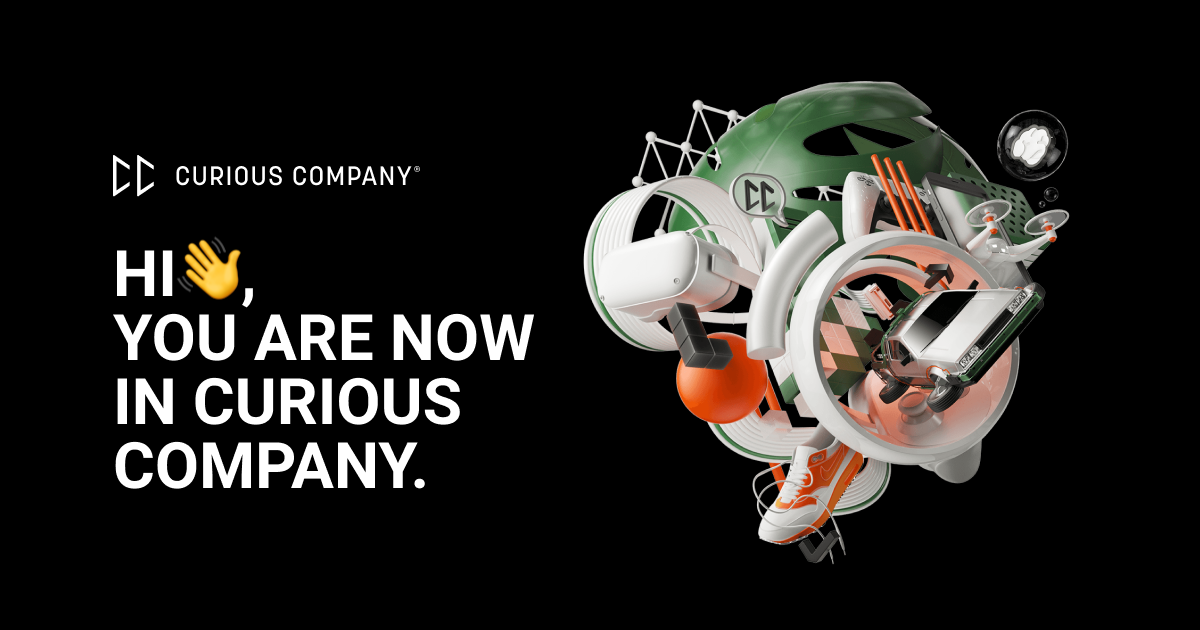 Curious Company® Agentur für AR, VR, NFTs, Metaverse, 3D & Web.