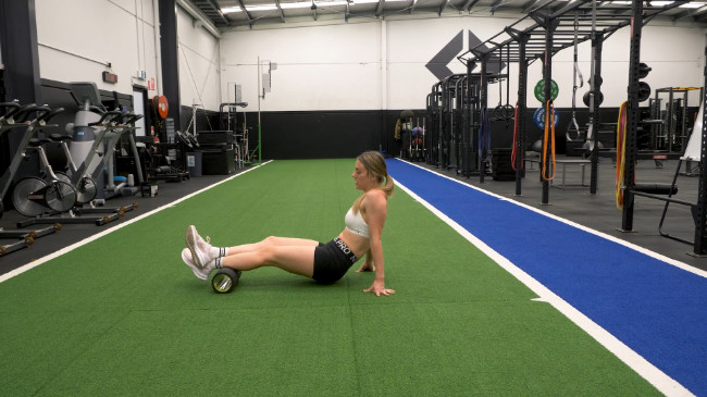 Foam rolling for Severs disease