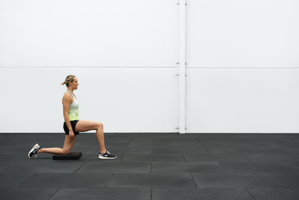 Stretches for Osgood Schlatter disease - quads