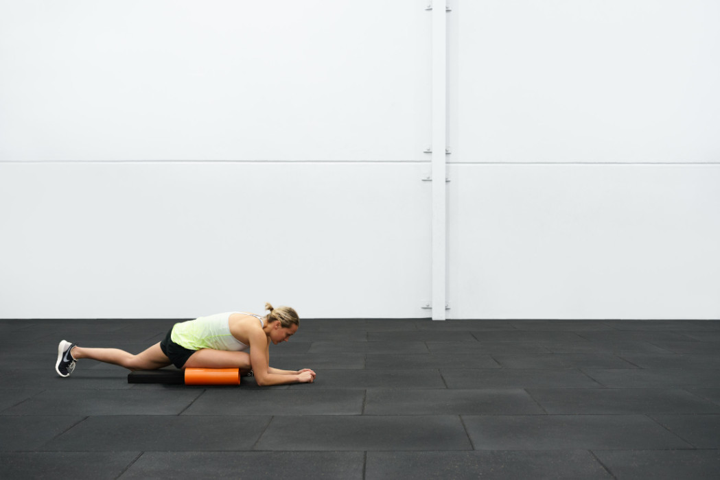 Stretches for Osgood Schlatter disease - gluutes