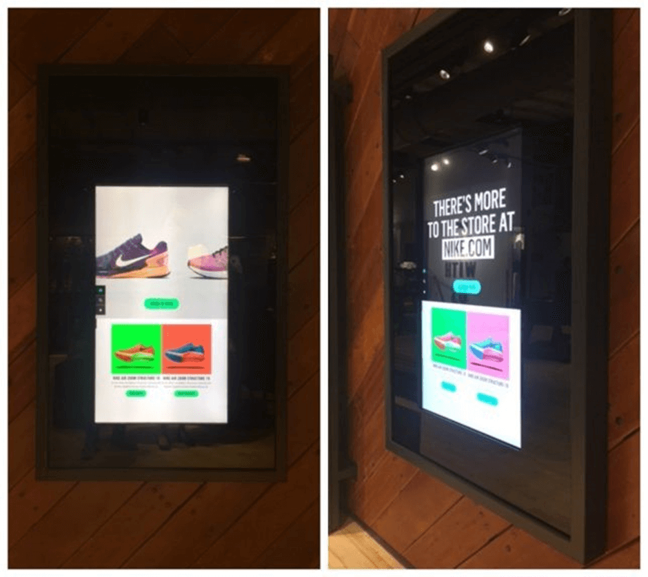 Nike’s example of tying BOPIS with in-store online shopping