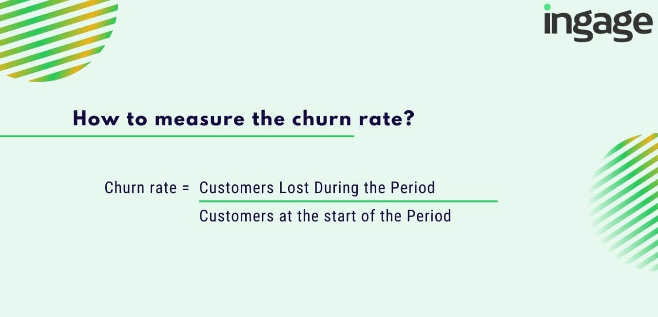 how to measure the churn rate