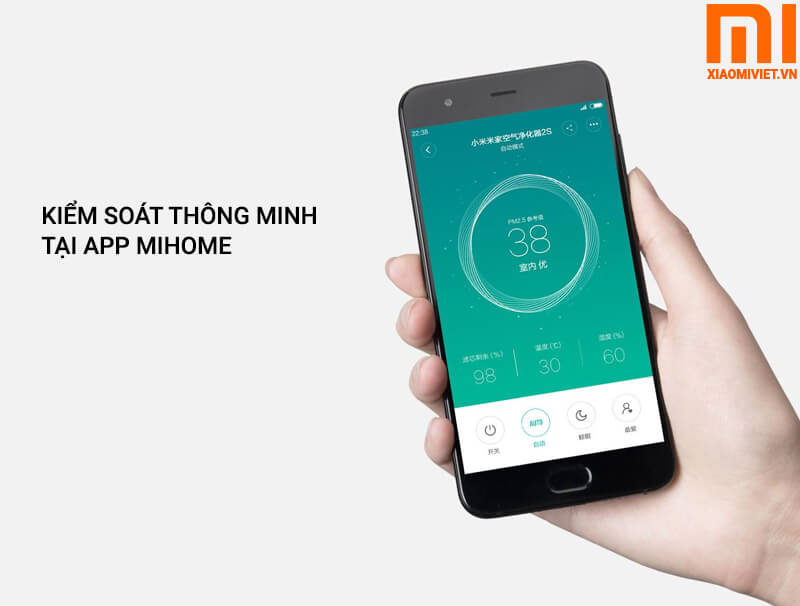dieu-khien-may-loc-khong-khi-xiaomi-mi-air-purifier -2s