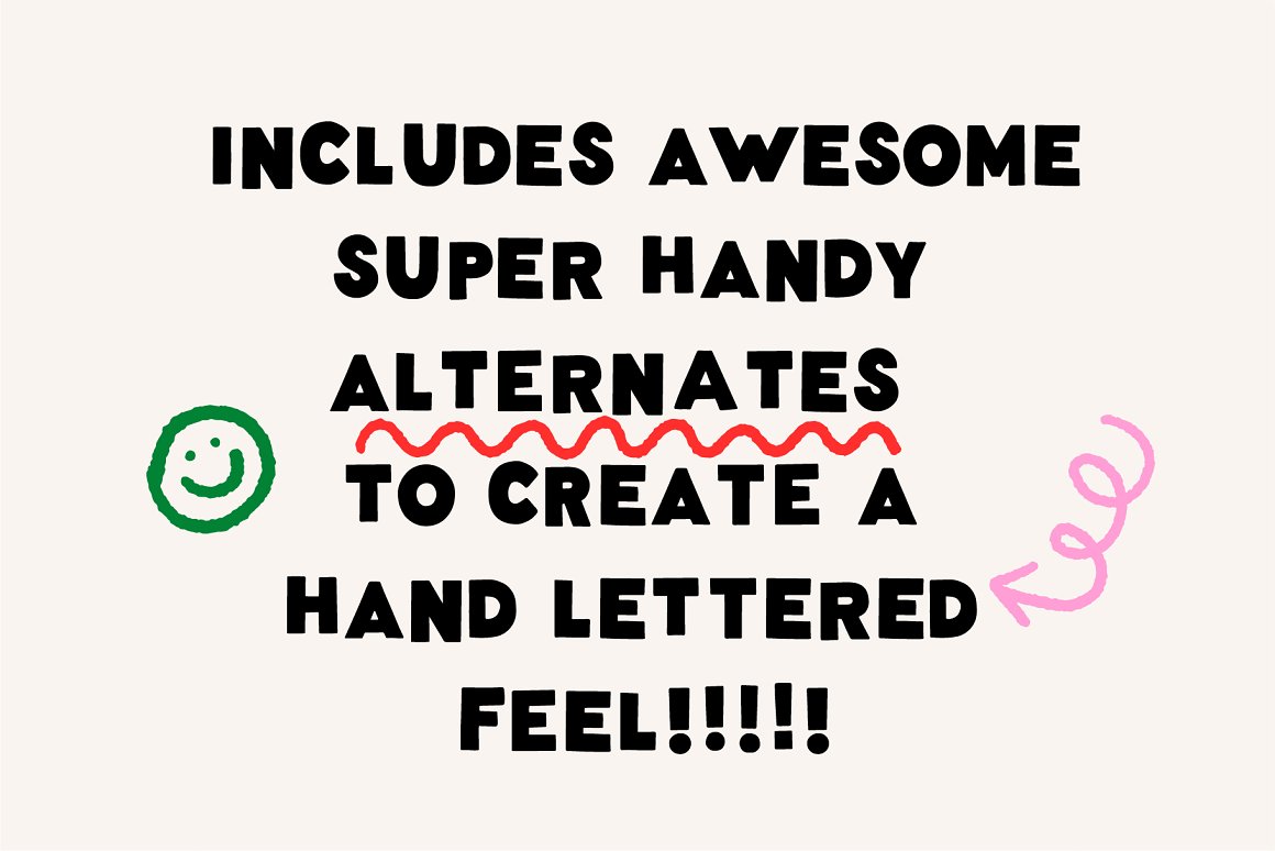 Wonky Font!