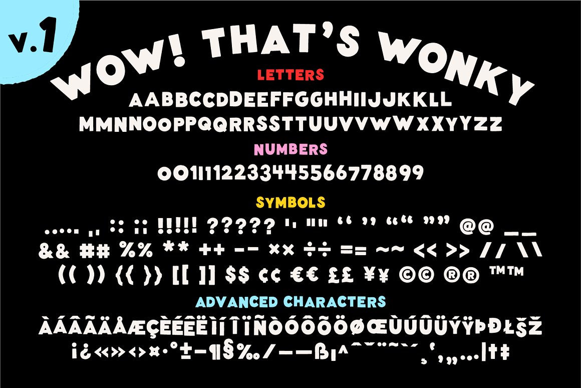 Wonky Font!