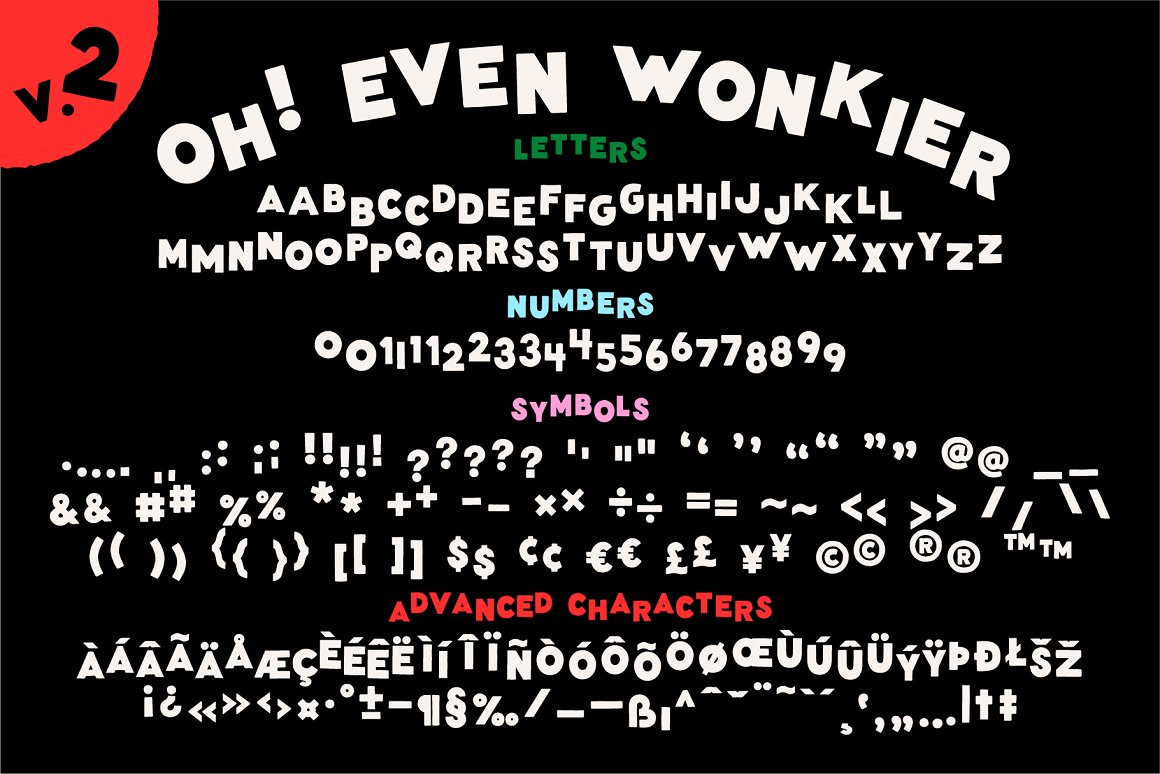 Wonky Font!