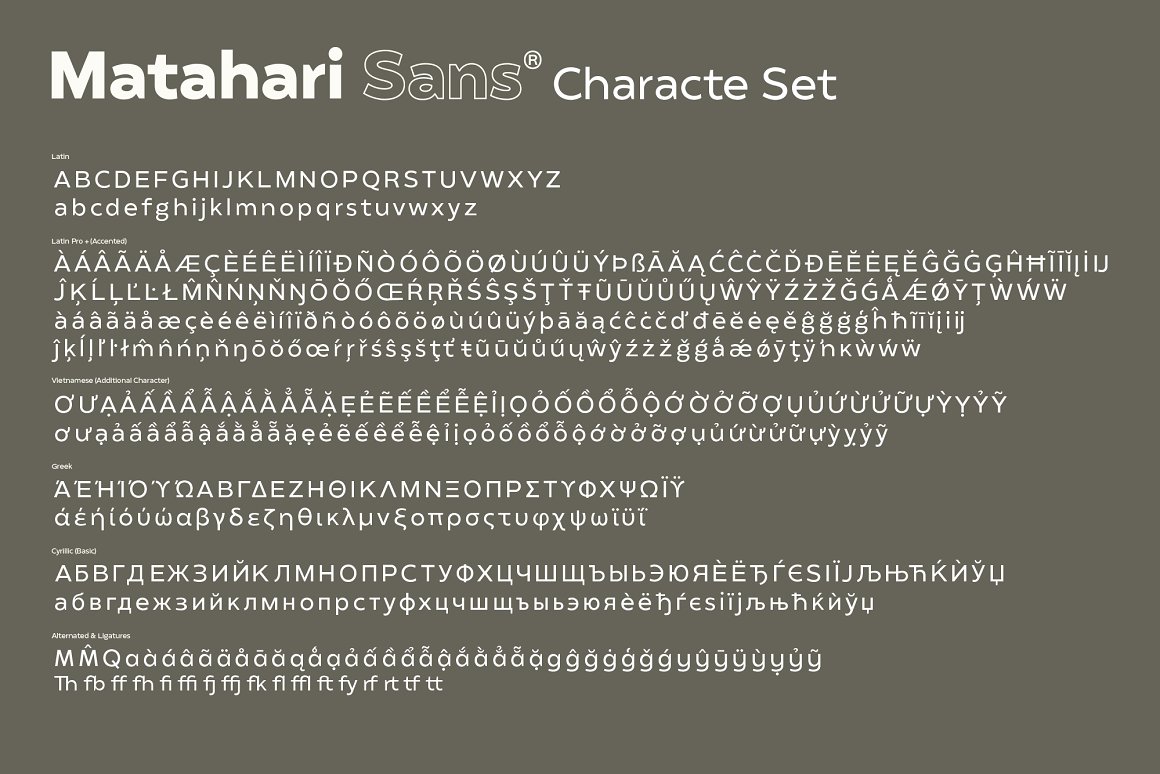 Matahari Sans