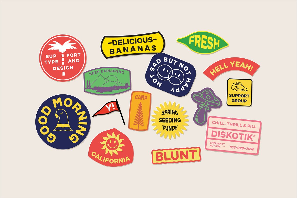 Blunt Family Font